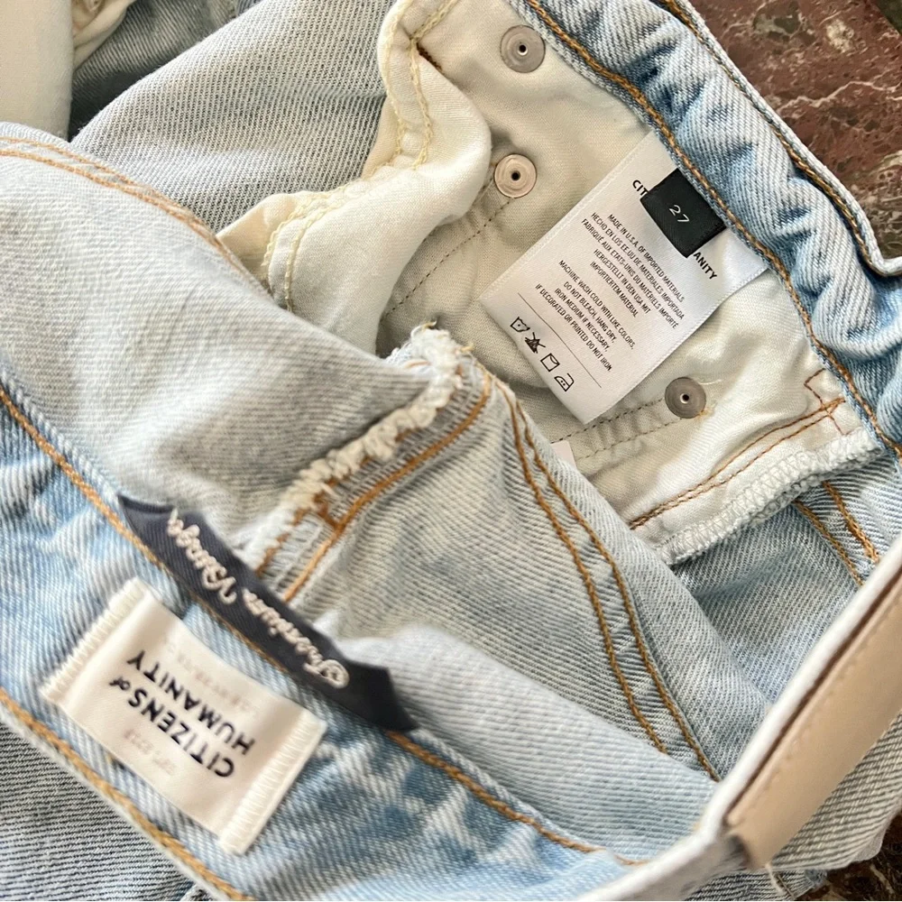 CITIZENS OF HUMANITY Tess Culotte Jeans in Glacier